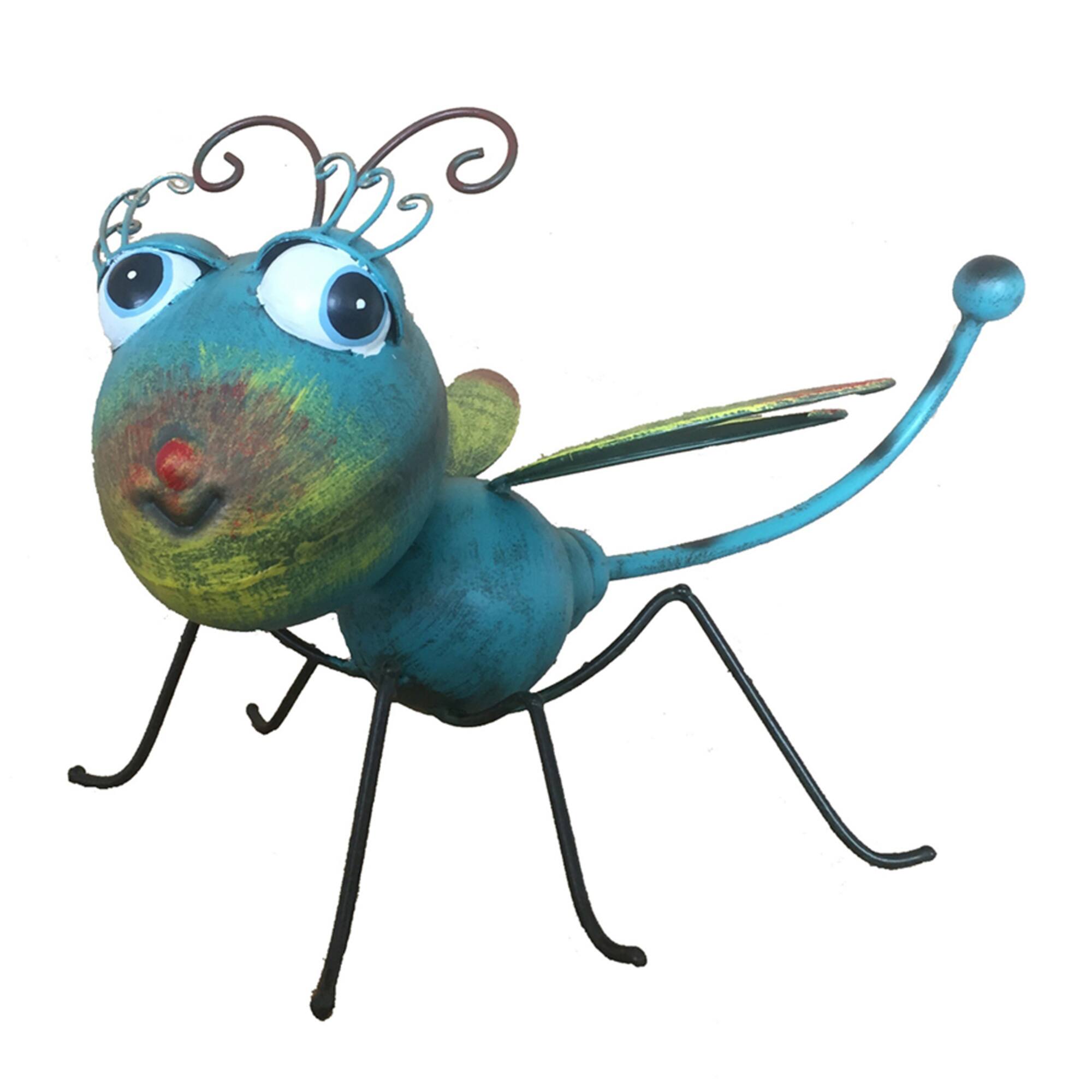 Santa's Workshop 13" Metal Dragonfly